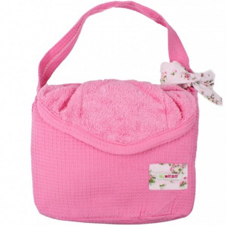 Cape de bain évolutive Rose Cape de bain évolutive Rose