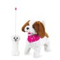 Chien en peluche Lucky RC Blanc/Brun 27MHz