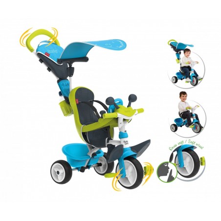 Tricycle Baby Driver Confort 2 Bleu Tricycle Baby Driver Confort 2 Bleu