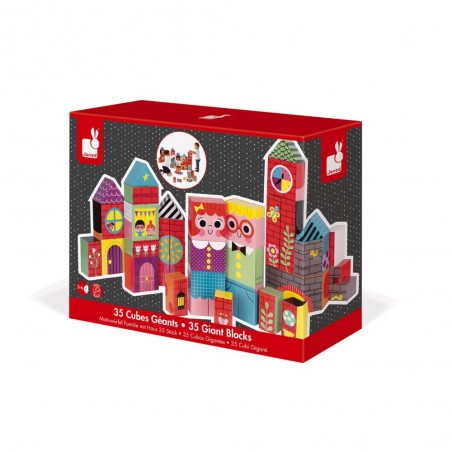 Kubkid - 35 cubes géants Kubkid - 35 cubes géants
