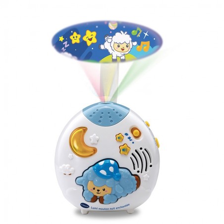 Lumi mouton Nuit enchantée Bleu Lumi mouton Nuit enchantée Bleu