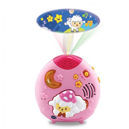 Lumi mouton Nuit enchantée Rose Lumi mouton Nuit enchantée Rose