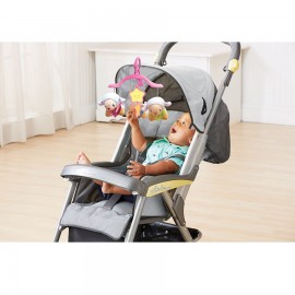 Lumi mobile Compte-moutons Rose