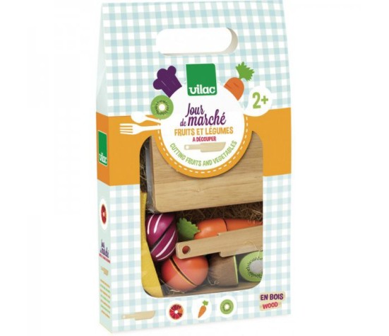 Fruits et légumes à découper - Jour de marché