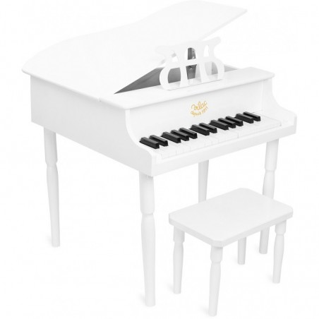 Grand piano à queue blanc Grand piano à queue blanc