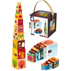 Pyramide carrée Les 4 saisons