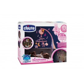 Chicco Mobile Projecteur de la forêt Musical pour Lit Bébé avec Projecteur  Lumineux, Boîte Musical et Veilleuse, avec 3 Jouets en Peluche Amovibles