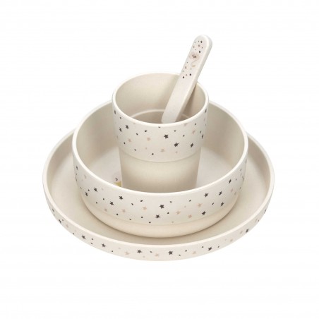 Coffret repas Bambou little water cygne Coffret repas Bambou little water cygne