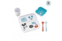 Coffret repas Mélanine 5 pièces Mickey
