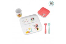 Coffret repas Mélanine 5 pièces Minnie