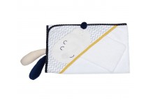 Cape de bain plus gant Hello