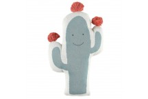 Coussin Cactus jaquard Bio