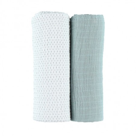 Lot de 2 draps housse M&S 70X140 cm Lot de 2 draps housse M&S 70X140 cm