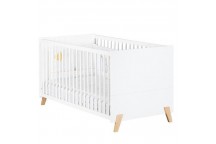 Lit évolutif Little Big Bed Joy Naturel 70X140 cm