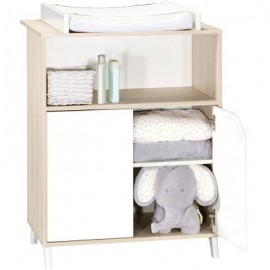 Commode à langer Scandi Naturel 