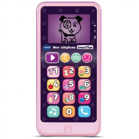 Mon téléphone émoti'fun rose Mon téléphone émoti'fun rose