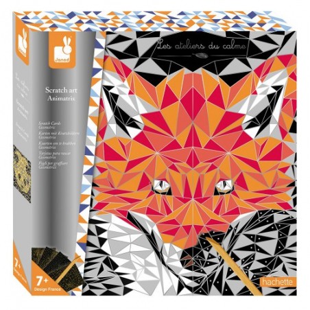 Set créatif Scratch Art Animetrix Set créatif Scratch Art Animetrix