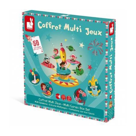 COFFRET MULTI JEUX CARROUSEL