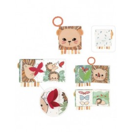 Livre d'eveil "le lionceau curieux"