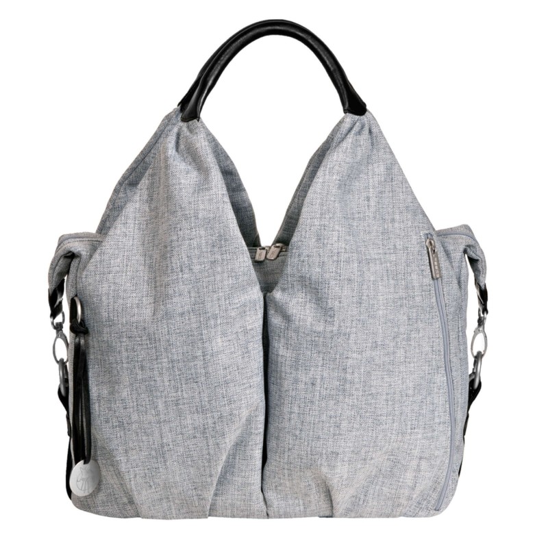 Sac Neckline Chiné Gris Green Label Sac Neckline Chiné Gris Green Label