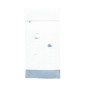 Edredon 60X120 cm Blue Baleine