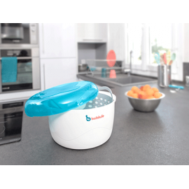 Stérilisateur Micro Onde Bleu/Gris