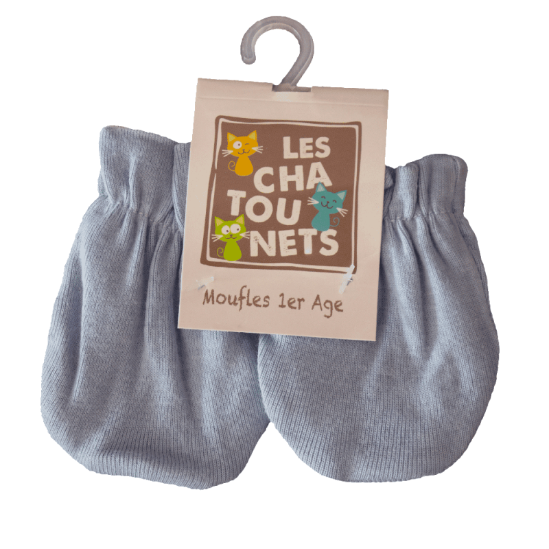 Moufles Bleu ciel