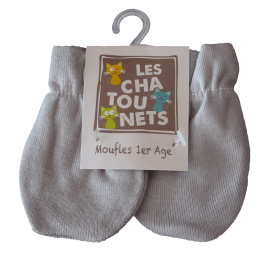Moufles Gris