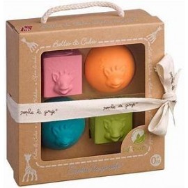 Set de 2 balles + 2 cubes