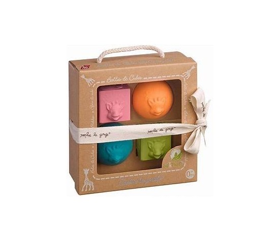 Set de 2 balles + 2 cubes