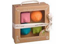 Set de 2 balles + 2 cubes