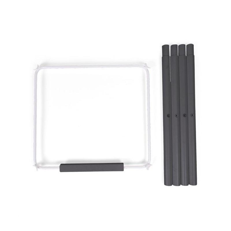 SET DE PIEDS LONGS GRIS POUR EVOLU 2+ REPOSE PIED