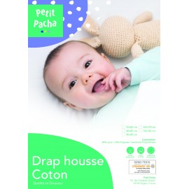 DRAP HOUSSE COTON SOFT 70X140 