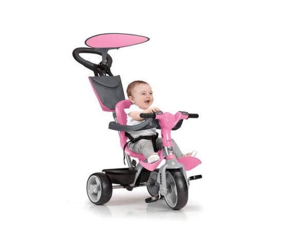 Tricycle Baby Plus Music Rose