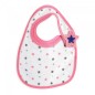Lot de 2 Bavoir Bib'up naissance Gris et Rose Lot de 2 Bavoir Bib'up naissance Gris et Rose