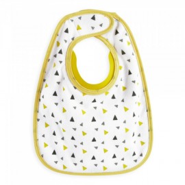 Lot de 2 Bavoir Bib'up 1er age Gris et Jaune