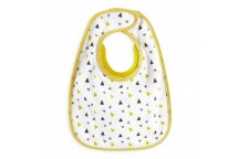 Lot de 2 Bavoir Bib'up 1er age Gris et Jaune Lot de 2 Bavoir Bib'up 1er age Gris et Jaune