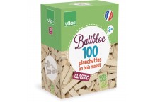 Batibloc classic 100 planchettes en bois massif