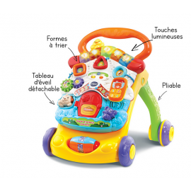 Super Trotteur Parlant 2 en 1 