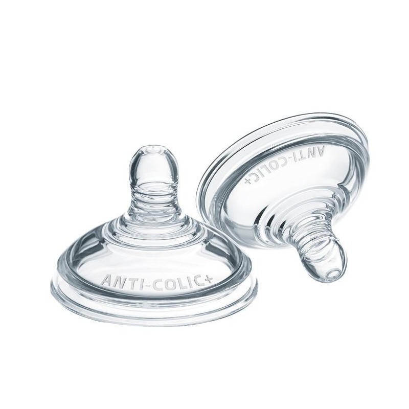 Tetine anti colique debit rapide x 2