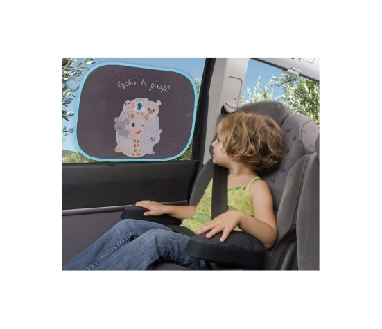 Set de 2 pare-soleil Sophie la girafe