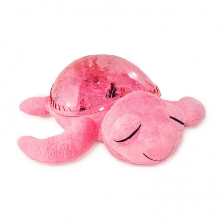 Veilleuse Musical Tortue Rose