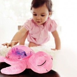 Veilleuse Musical Tortue Rose