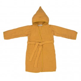  Peignoir En Moisusseline Moutard