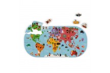 Puzzle Carte des Explorateurs du bain