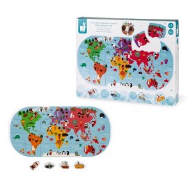 Puzzle Carte des Explorateurs du bain