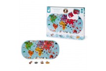 Puzzle Carte des Explorateurs du bain