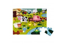 Puzzle Tactile de la Ferme 20 pcs Puzzle Tactile de la Ferme 20 pcs