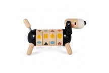 Chien des Formes et des Couleurs Sweet Cocoon (bois)