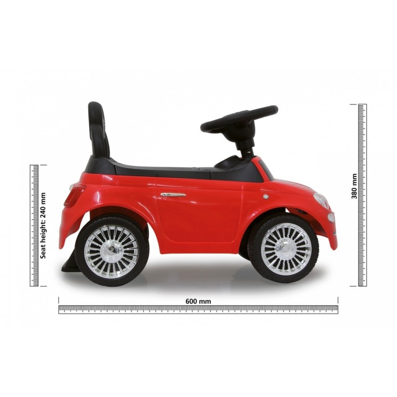 Porteur Push Fiat 500 Rouge - Le coin des petits